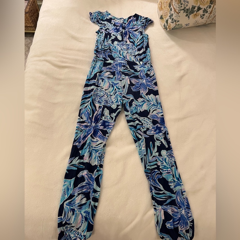 Lilly Pulitzer girls long pants romper